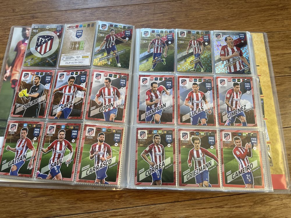 Karty FIFA 2018 Atletico Madryt.