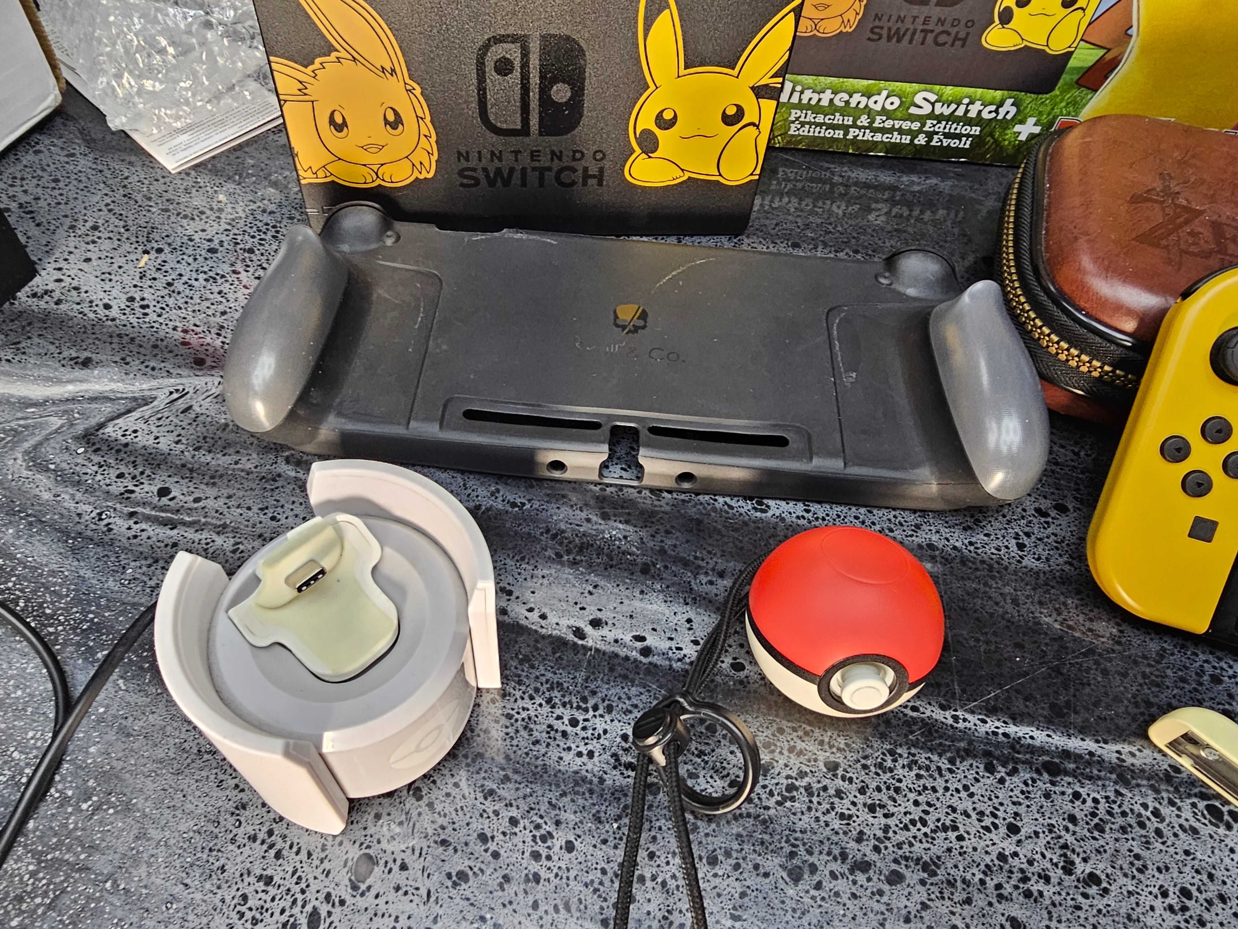 Limitowana Konsola Nintendo Switch Pikachu & Eevee Edition 2 pokrowce