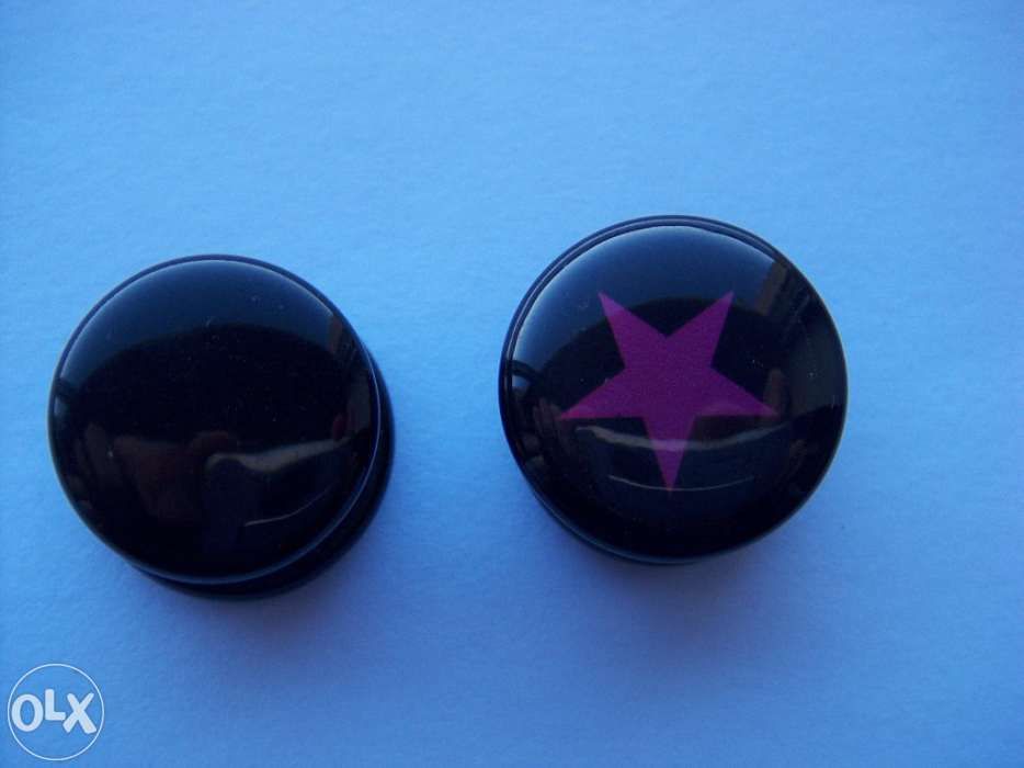 Piercing plug estrela 14 mm