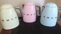Чайник електричний Smeg 50 Style,  1,7 л, бежевий , Великобританія