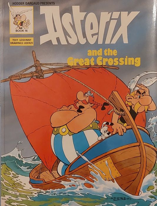 Livro BD - ASTÉRIX And The GREAT CROSSING - Reino Unido