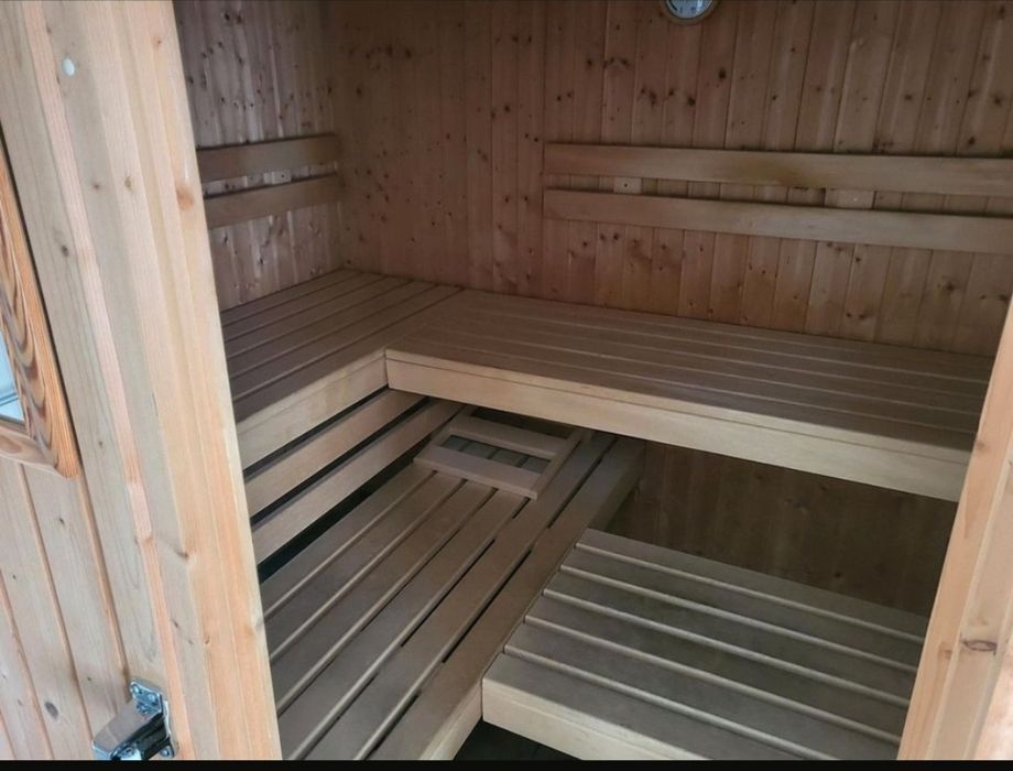 Sauna fińska używana wewnętrzna