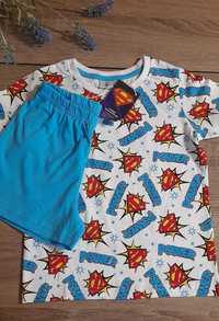 Костюм, летняя пижама для мальчика, 98/104 см, р. 3-4, шорты