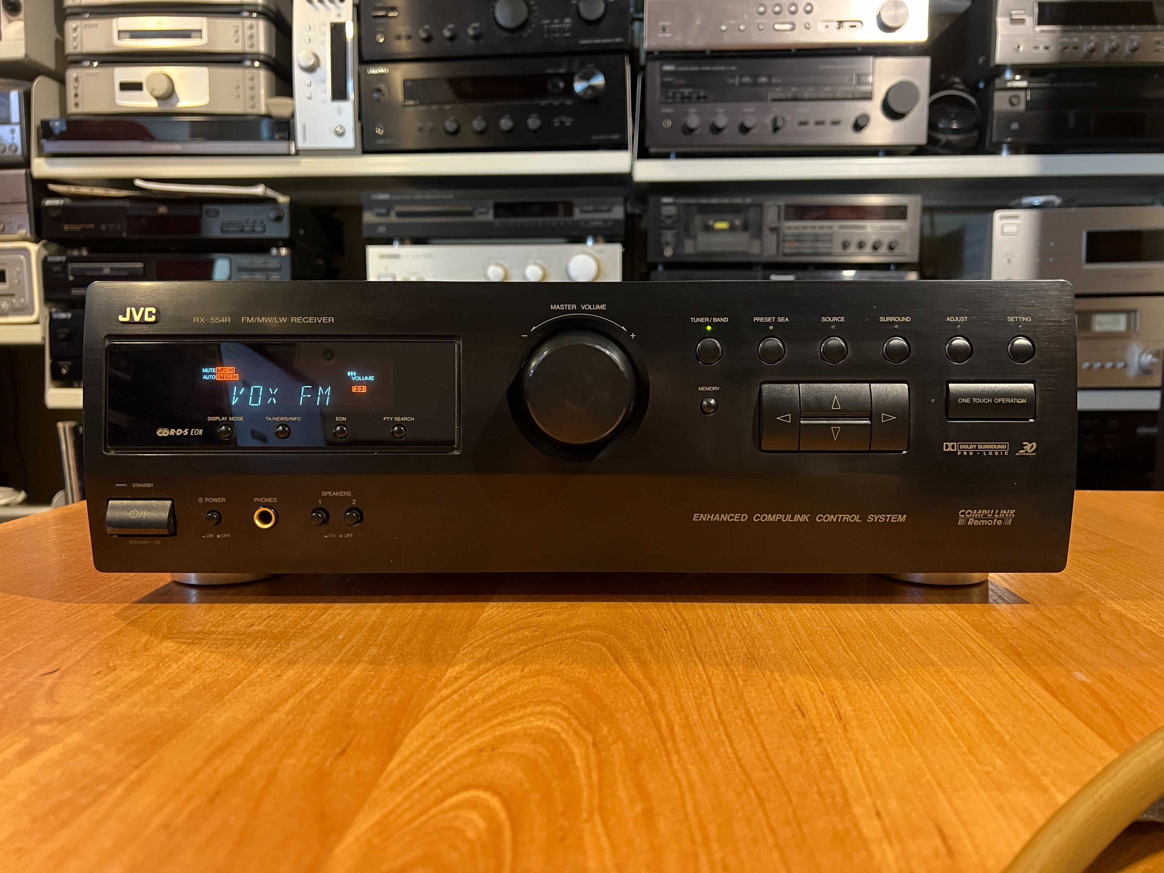 Amplituner kina domowego JVC RX-554R Audio Room