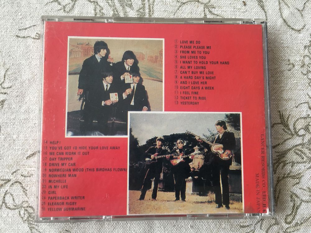 Płyta cd The Beatles Czerwony Album największe przeboje