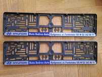 Ramki pod tablice rejestracyjne Hyundai