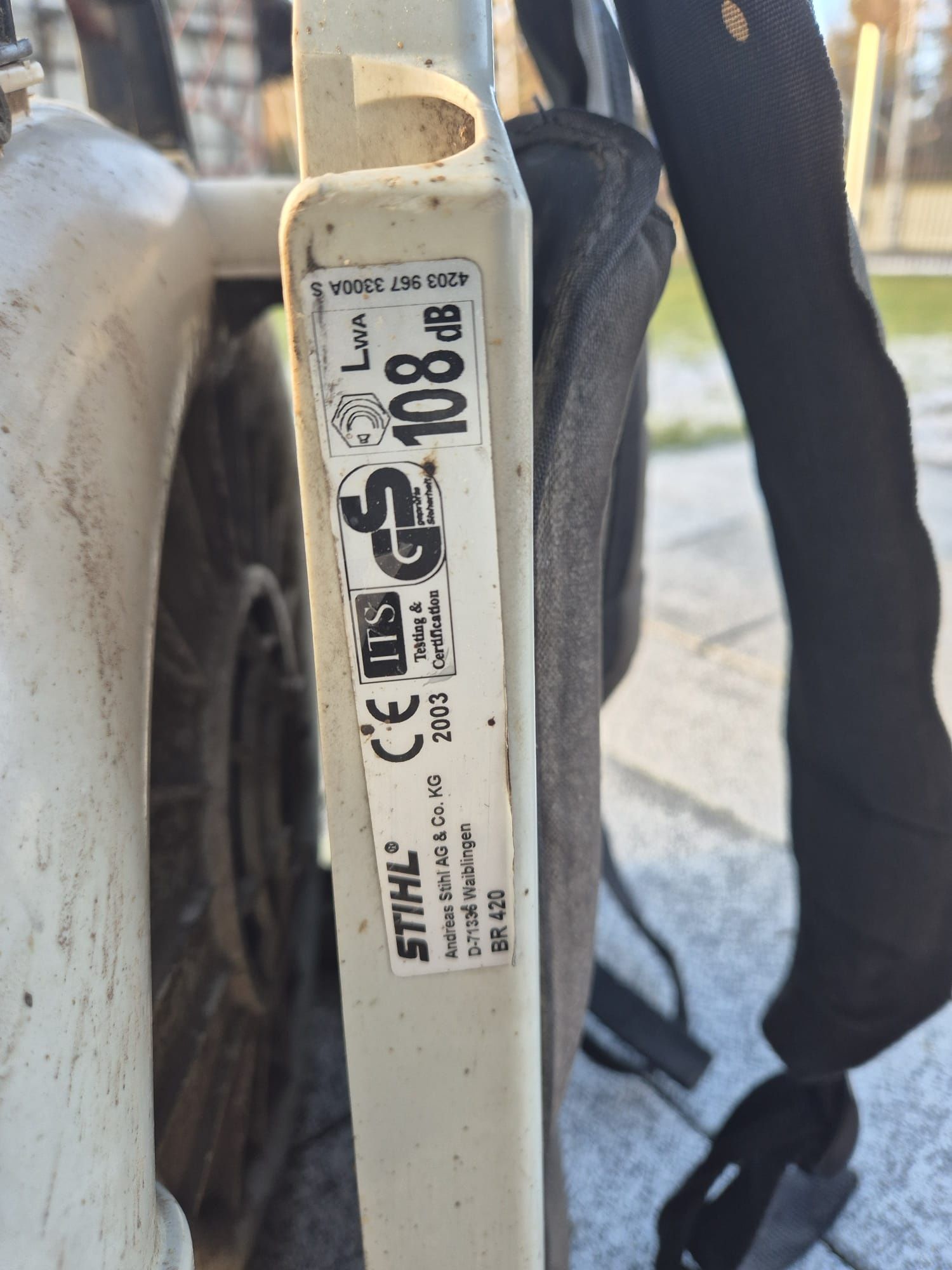 Stihl BR 420 dmuchawa odkurzacz do liści i śniegu