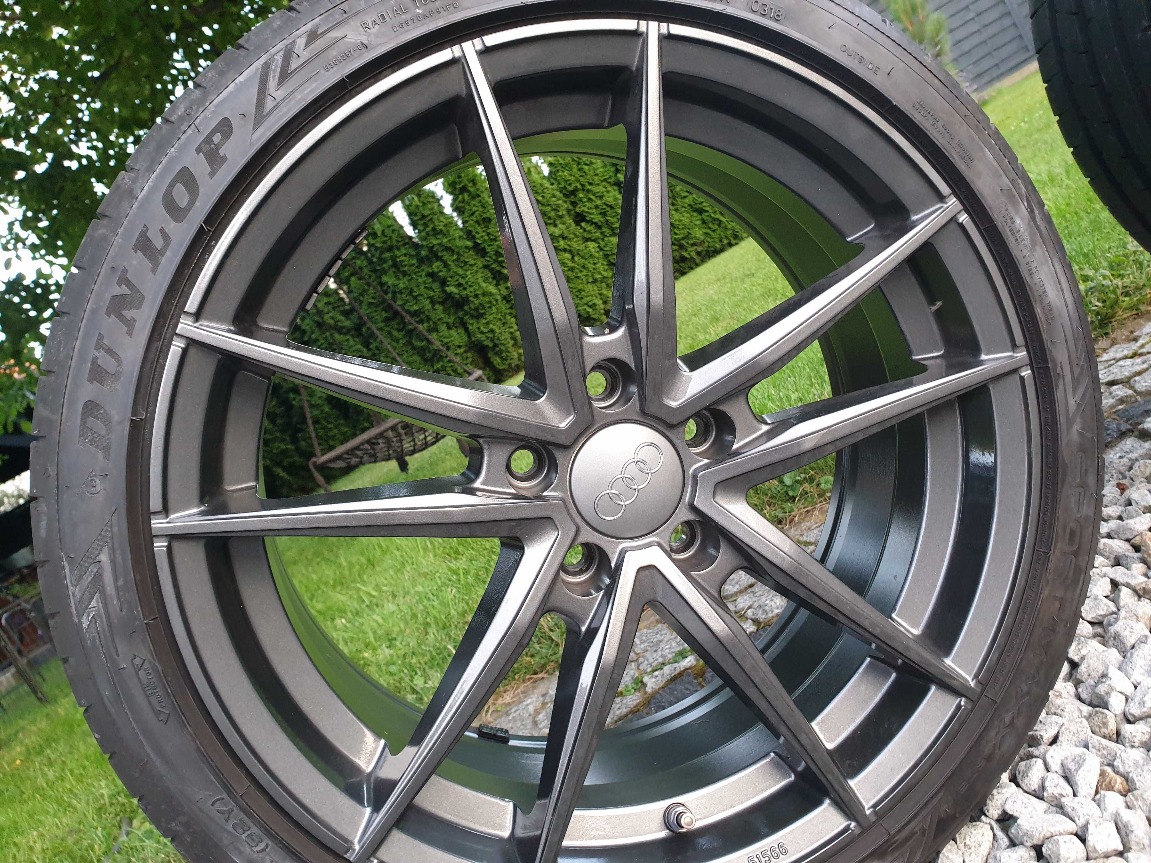 Alu18*DBV*Audi a4 b8,b9,a5,a6,Merc.2018r.opony lato.Dunlop.et45.5x112