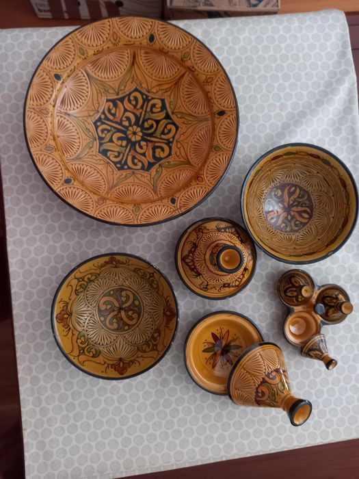 Conjunto loiça de Marrocos