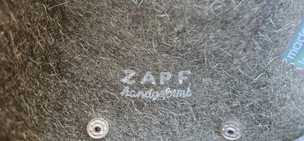 Zapf austryjacki kapelusz myśliwski rozmiar 57-59cm używany