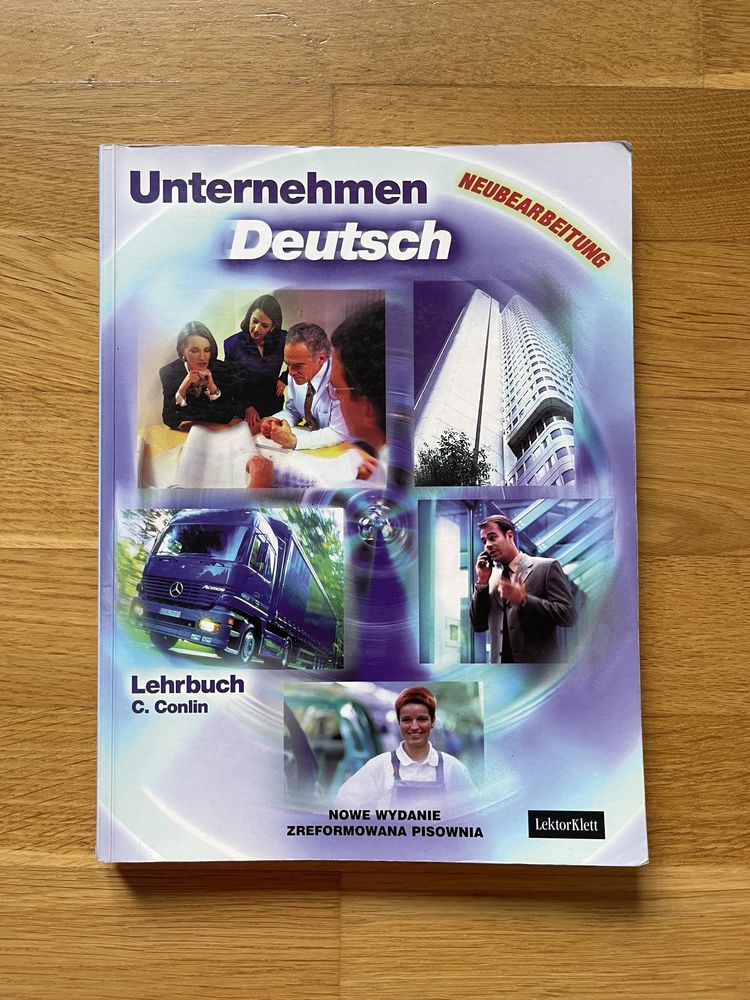 Książka do j.niemieckiego „Unternehmen Deutsch” Lehrbuch, bdb stan