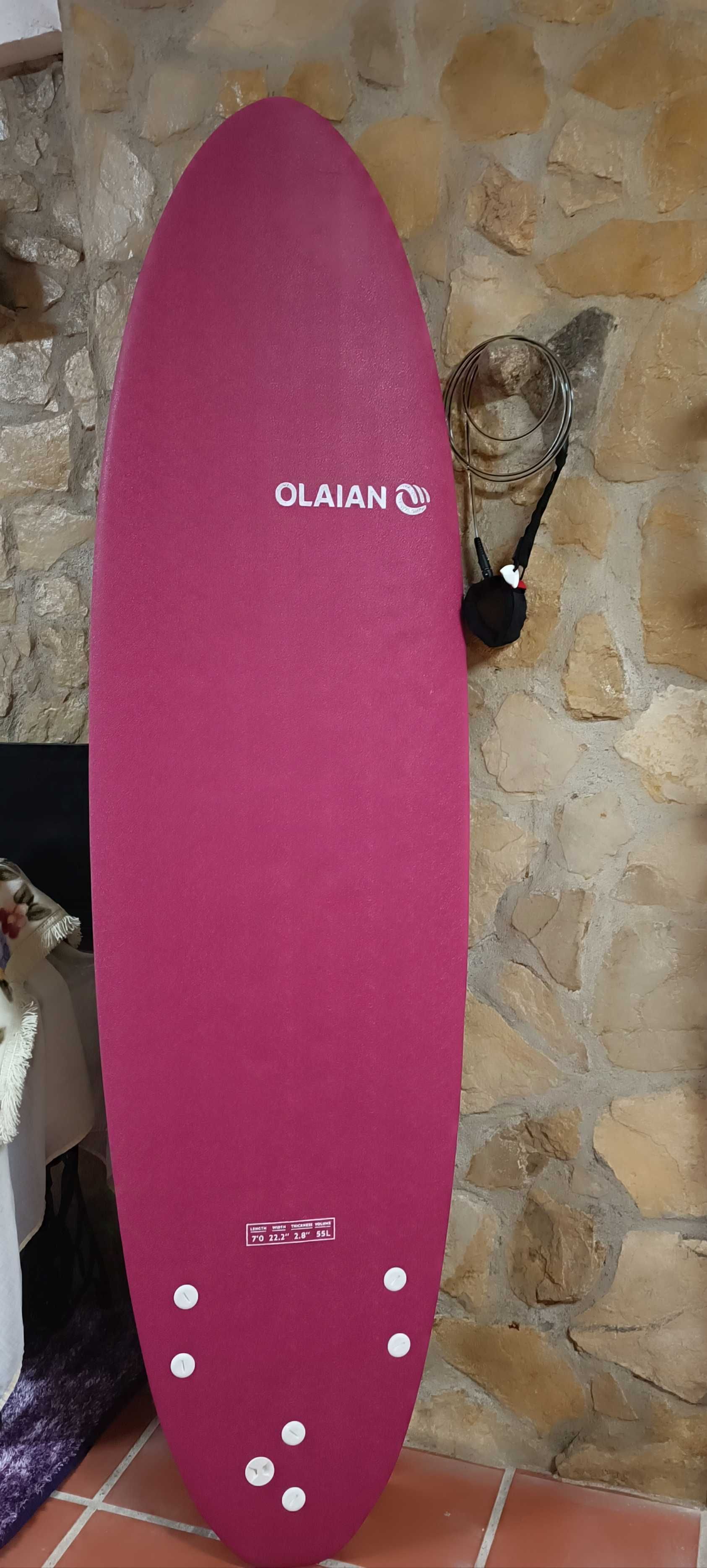Prancha de surf 7' Olaian - Vendo ou Troco