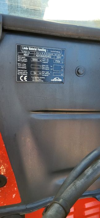 Empilhador linde 5 toneladas