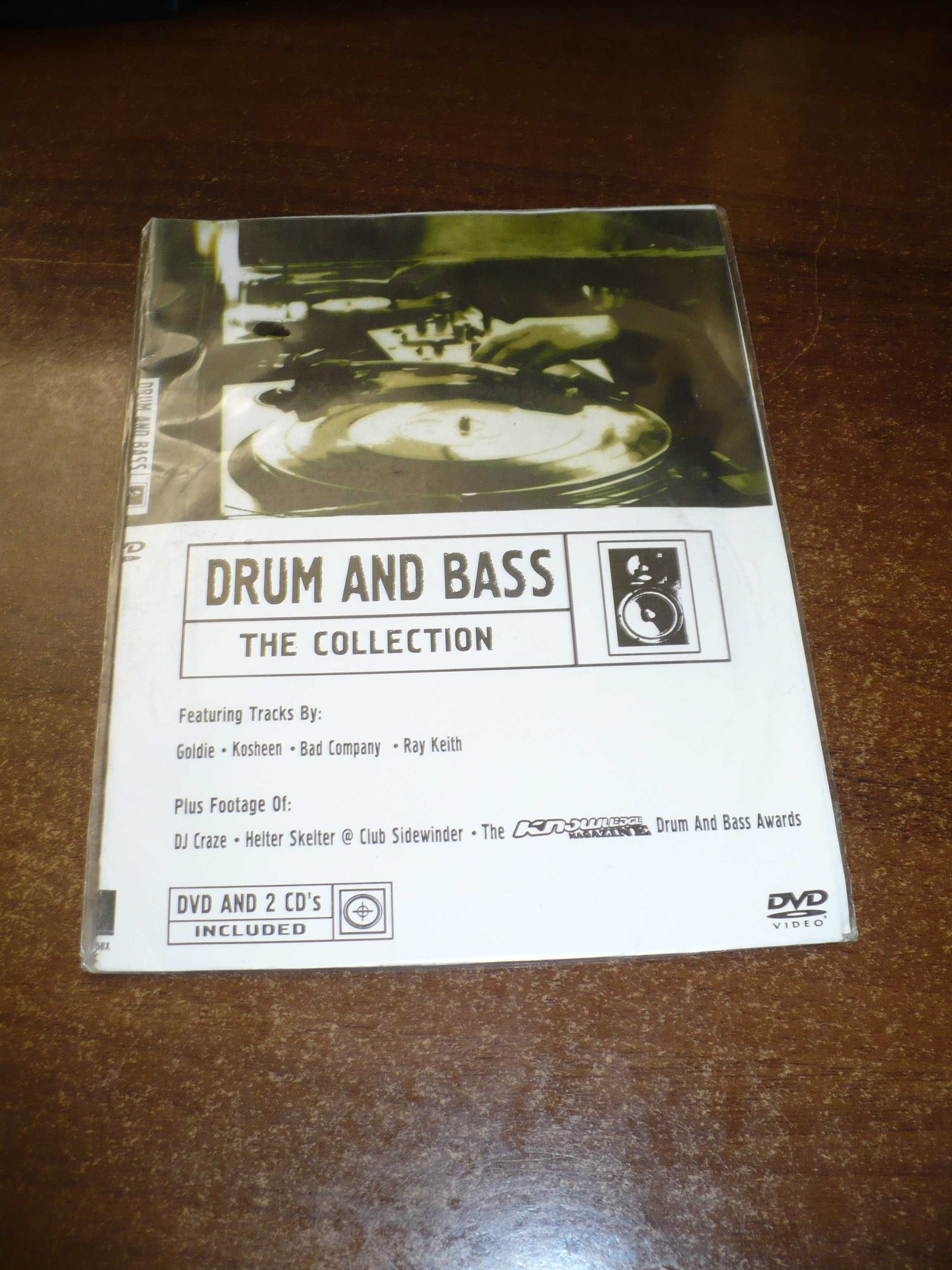 DRUM AND BASS THE COLLECTION, DVD, 2002, Wyprzedaż Kolekcji ! UNIKAT !