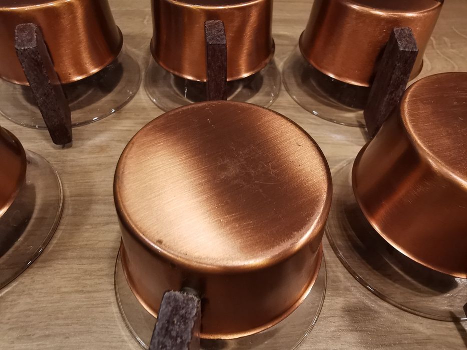 Zestaw filiżanek Schott&Gen Mainz Jenaer Glas