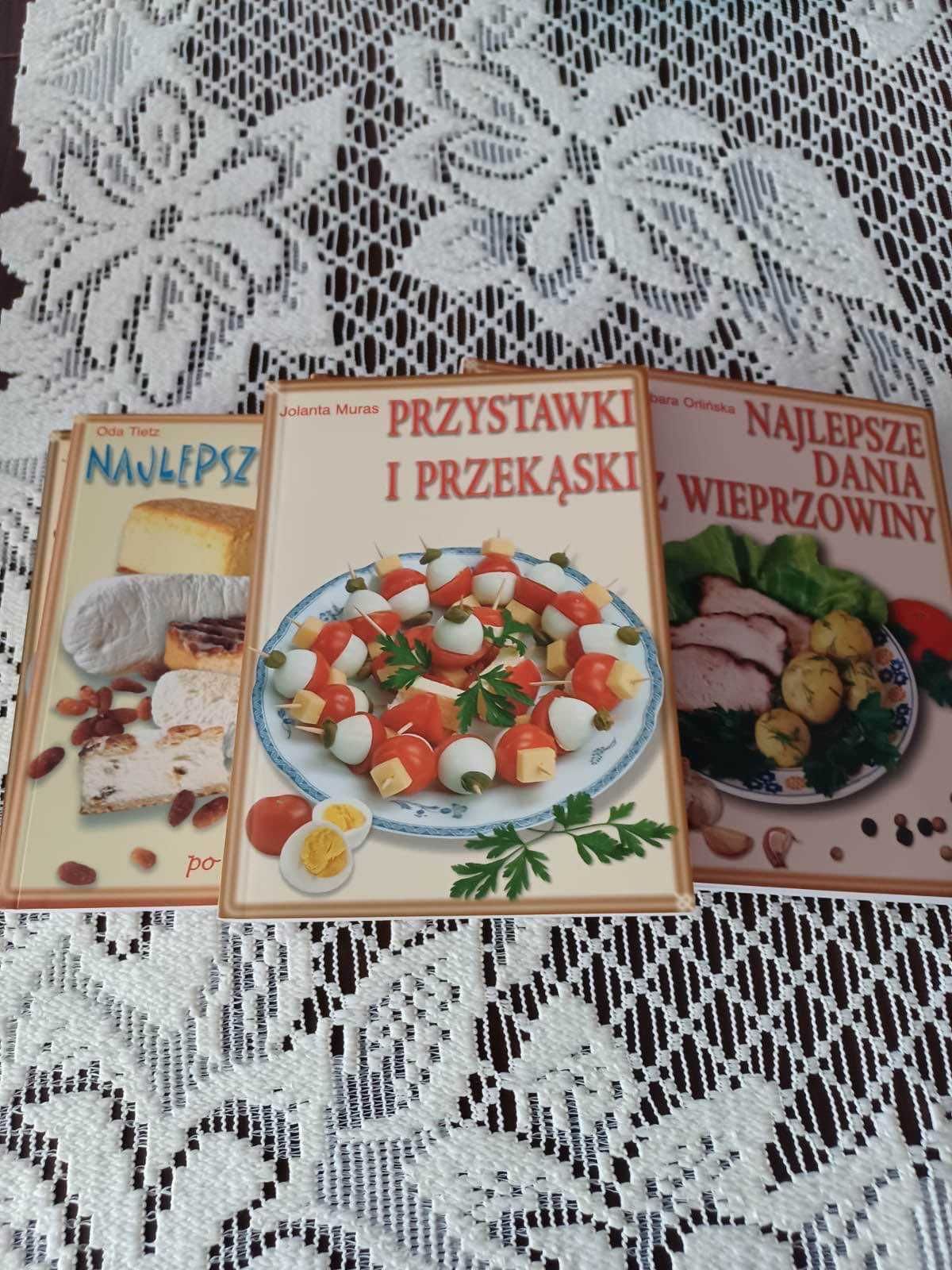 Zestaw książek kucharskich