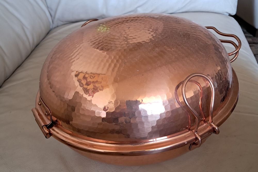 Cataplana de bronze (nova) 28 cms