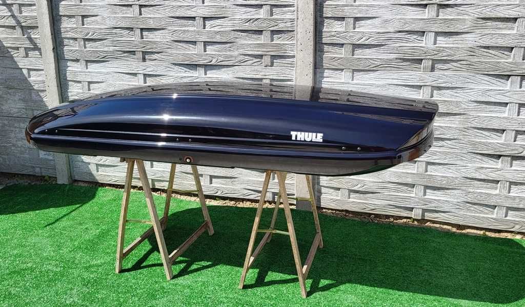 Bagażnik box dachowy 230x85x37 550 L Thule boks dach narty spirit