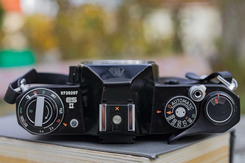 Pentax ESII Electro Spotmatic m42 aparat analogowy lustrzanka futerał