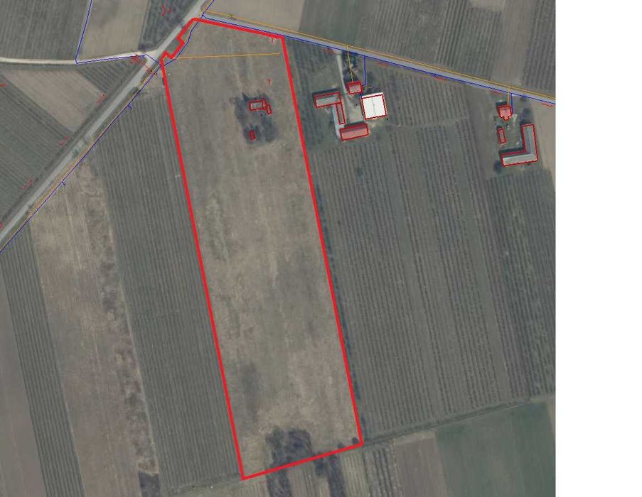 działka rolno budowlana 4,86 ha z domem do remontu