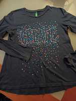 Camisola Sweatshirt Benetton	Como Nova!