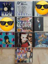 8 płyt CD z muzyką dance lat 90, hity