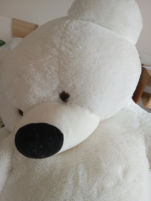 Карнавальний Костюм білого ведмедя зріст 170 см