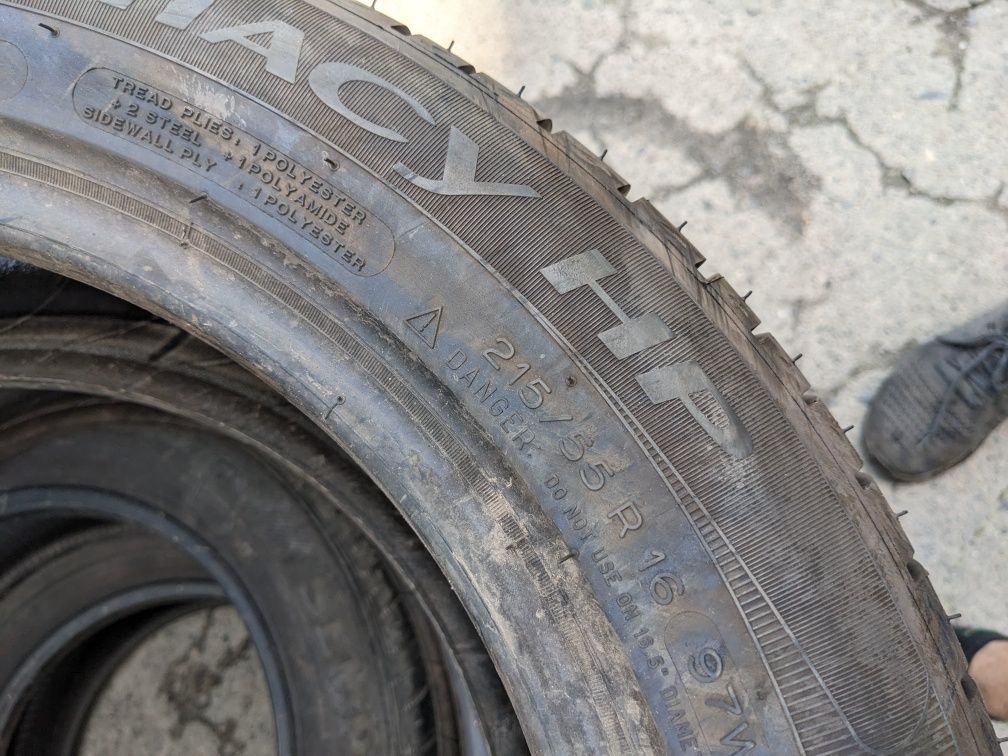 215/55R16 Michelin PrimacyXP як нові
