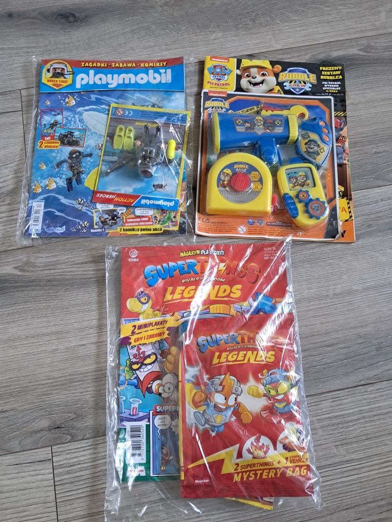 Paw Patrol, Playmobil, Superthings