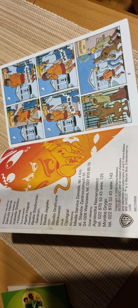 Komiksy Scooby-doo i Druzyna PZ