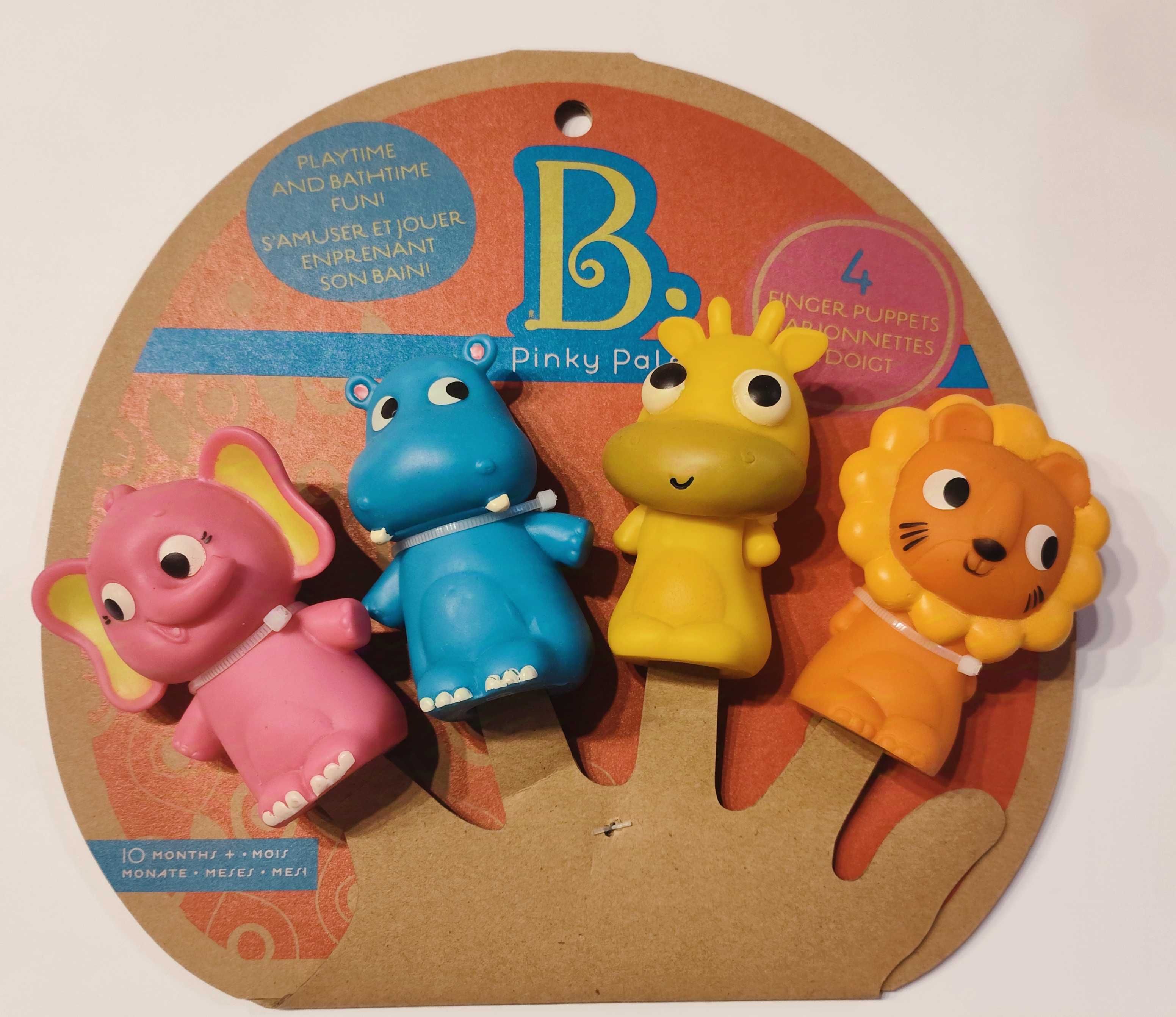 PACYNKI zestaw pacynek na palce Pinky Pals B.TOYS