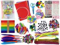 Zestaw Artystyczny Kreatywny Plastyczny 1200 Elementów DIY
