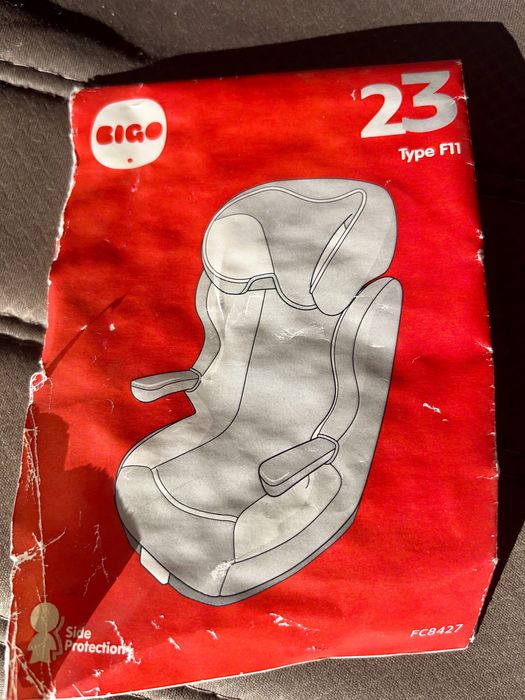 Cadeira auto usada Zippy 2/3