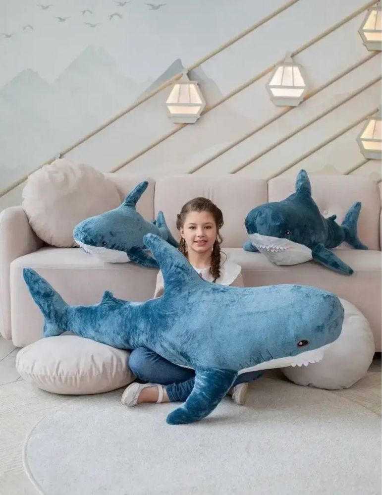 Акула из Ікеа, акула икеа , акула ікеа, іграшка м'яка акула.