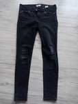 Spodnie jeans czarne