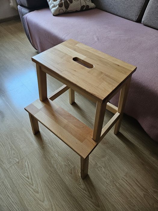 Taboret ze schodkiem Ikea BEKVÄM