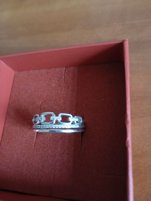 Pierścionek srebro 925 rozm 21