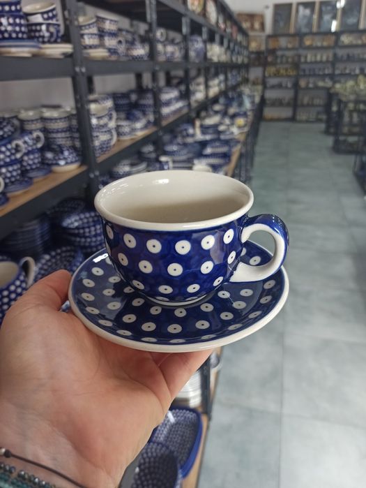 Zestaw dwóch sztuk Filiżanek 250 ml z podstawką