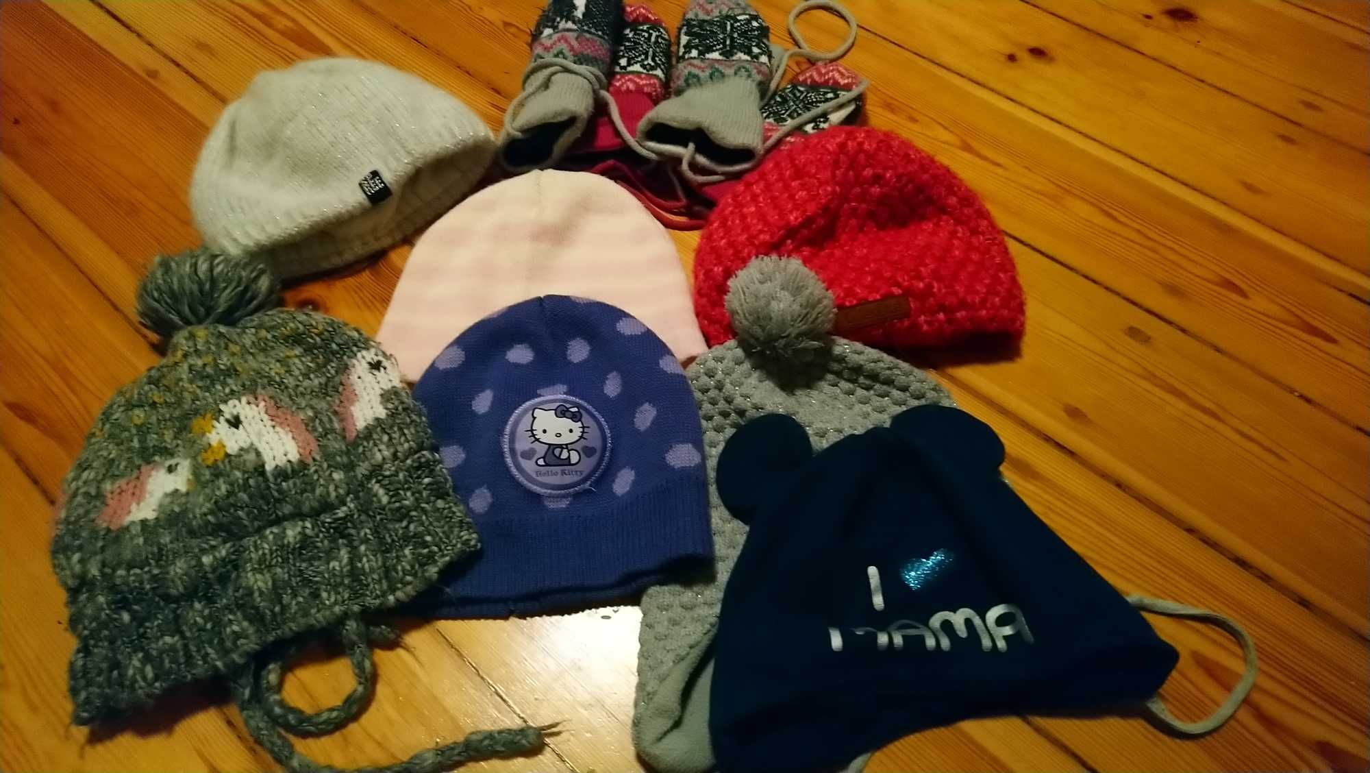 Czapka dziewczęca zimowa 50 decathlon