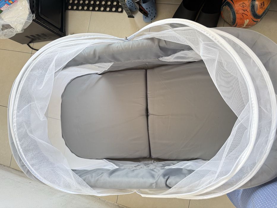 BERÇO ASALVO de Viagem Dobrável com Mosquiteiro – Como Novo