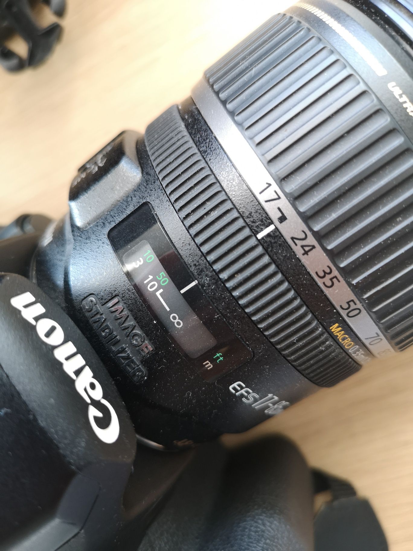 Canon 50d+obiektyw Canon 17-85mm