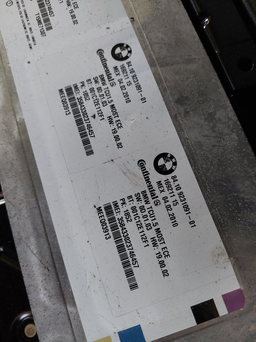 modem modul bluetooth bmw e90 e91 e92 e93 e60 e61 e62 e87 sterownik