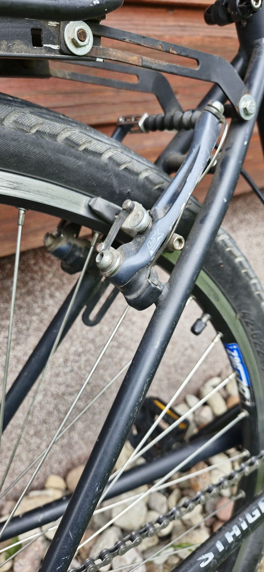 Damka trekkingowa Steiger, rama crmo 47", koła 28, Shimano Alivio, Deo