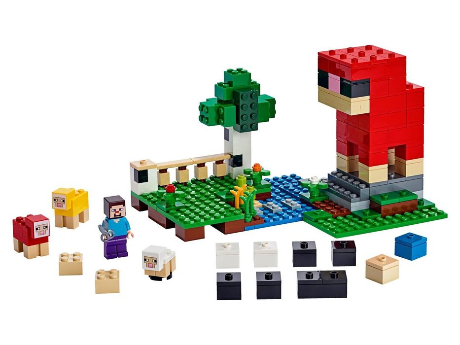 LEGO® 21153 Minecraft - Hodowla owiec kompletny z instrukcją