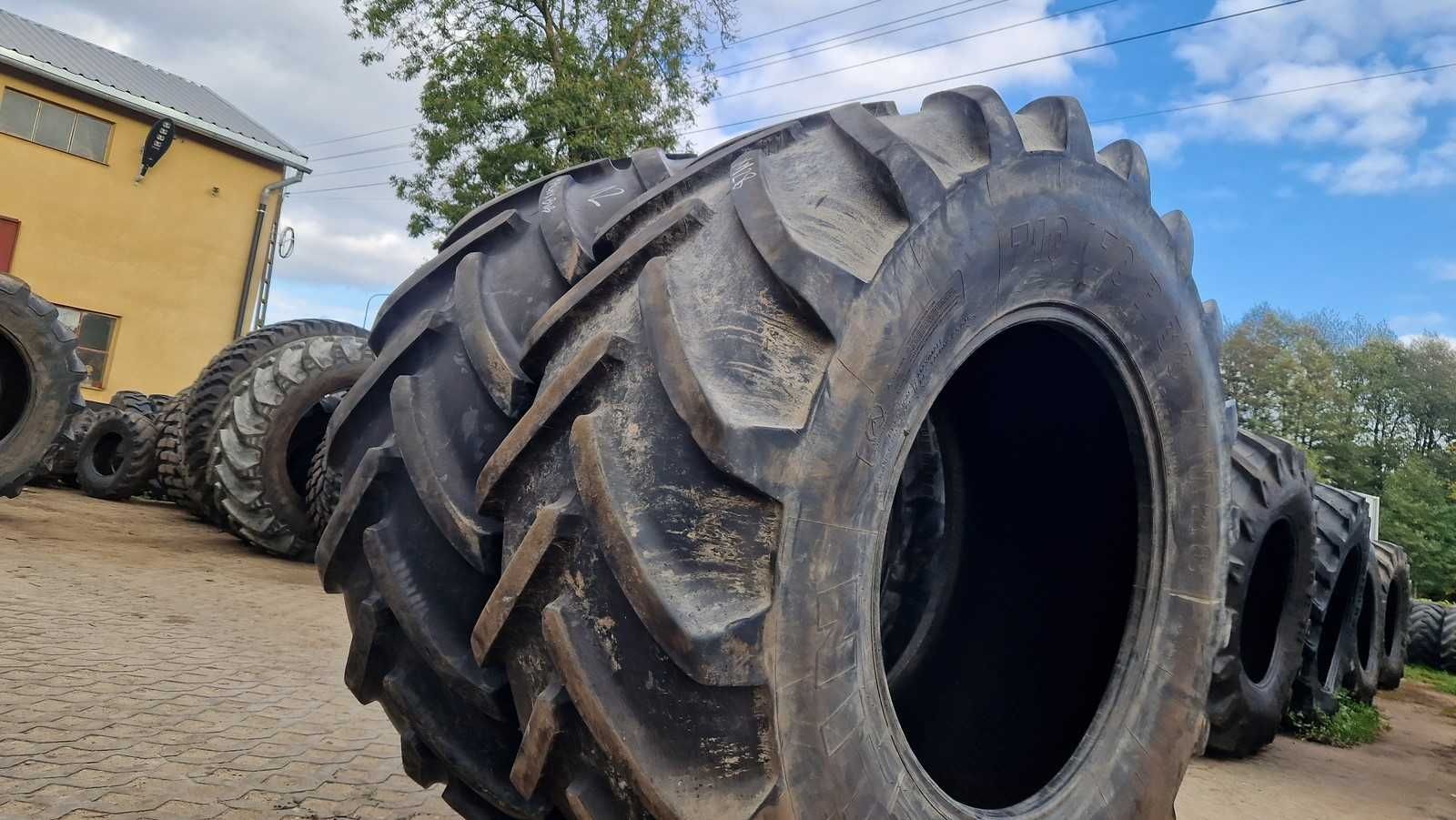 710/70r38 Michelin XM28 Multibib 70% 2019r bieżnik 4cm