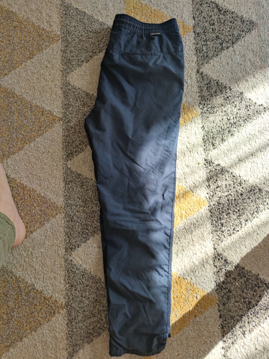 Spodnie ocieplane chłopięce Zara mikrofibra 7lat 122cm l