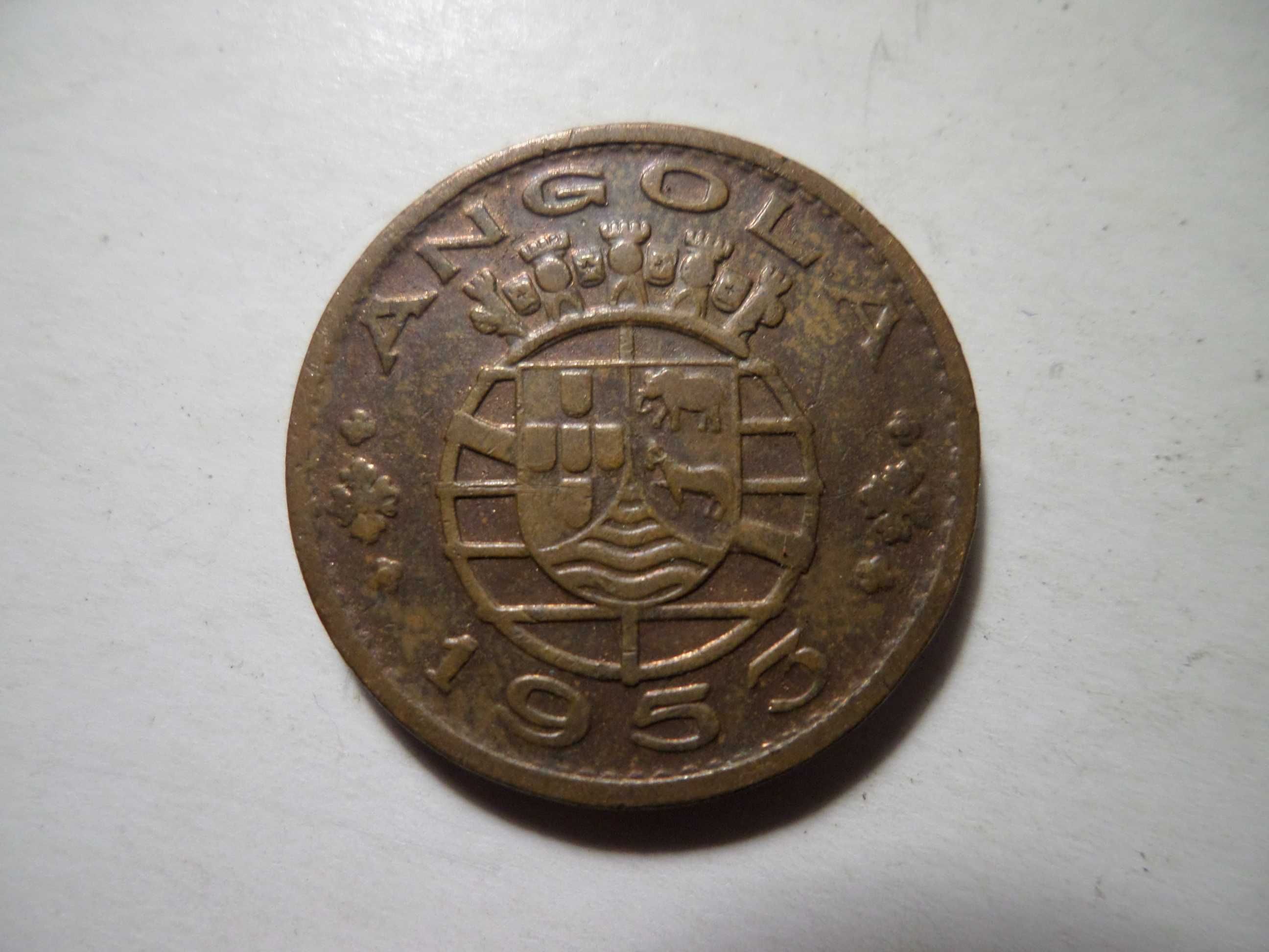 Moeda 1 Escudo 1953 , Angola