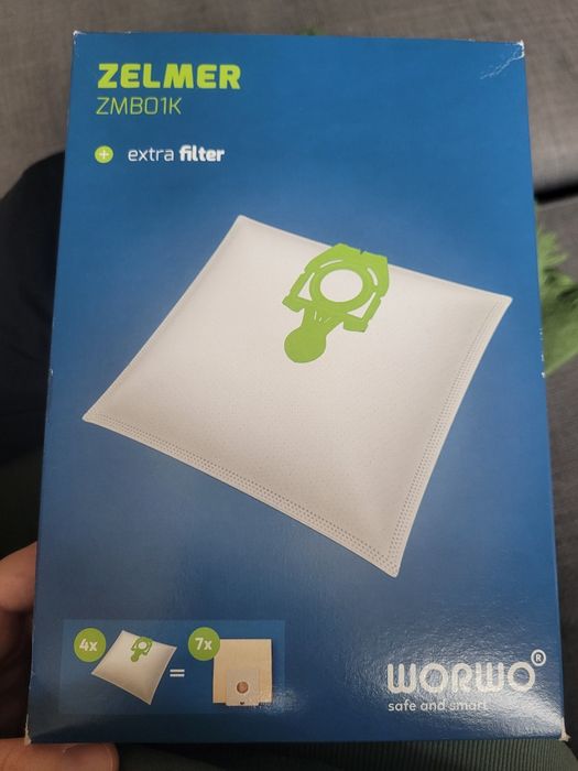 Filtry do odkurzacza Zelmer 5 sztuk nowe
