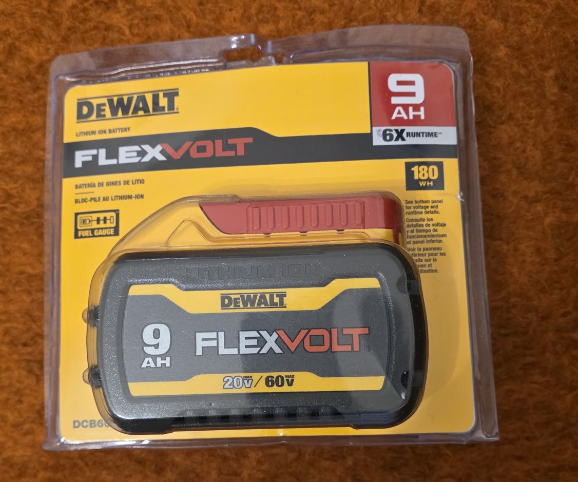 DeWalt bateria 9Ah flexvolt 20V-60V nowa