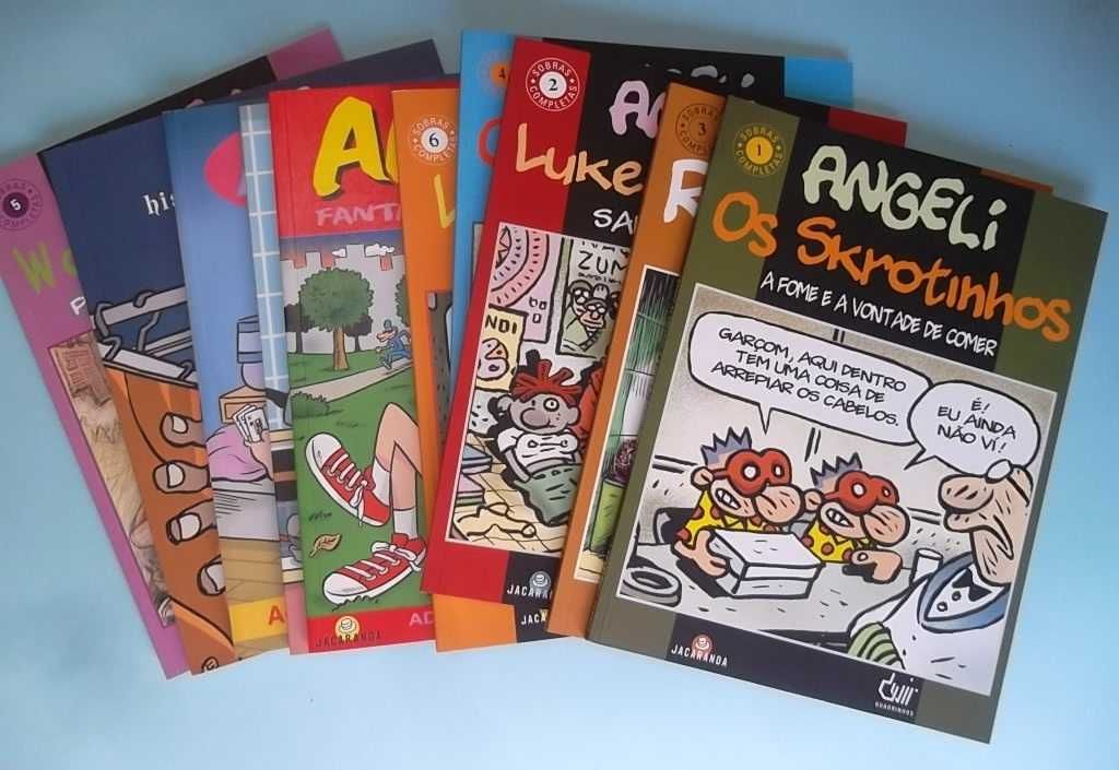 Angeli, Laerte etc - "Sobras Completas" e outros álbuns de humor DEVIR